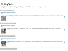 Tablet Screenshot of birdingturin.blogspot.com