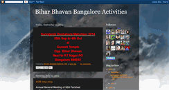 Desktop Screenshot of biharbhavanbangalore.blogspot.com