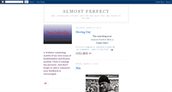 Desktop Screenshot of almostperfectmen.blogspot.com