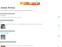 Tablet Screenshot of almostperfectmen.blogspot.com