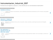Tablet Screenshot of instrumentacionindustrial2007-1.blogspot.com