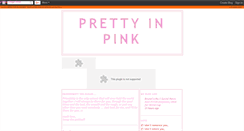 Desktop Screenshot of hotnessinpink.blogspot.com