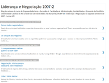 Tablet Screenshot of lidernegocio2007-2.blogspot.com