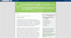 Desktop Screenshot of cientistasblogueiros8.blogspot.com