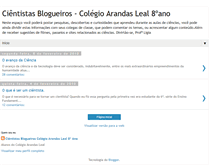 Tablet Screenshot of cientistasblogueiros8.blogspot.com