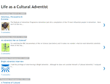 Tablet Screenshot of culturaladventist.blogspot.com