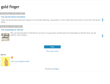 Tablet Screenshot of goldfingerblogs.blogspot.com