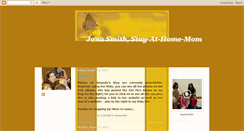 Desktop Screenshot of janasmithsahm.blogspot.com