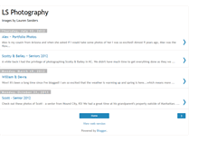Tablet Screenshot of laurensandersphotography.blogspot.com