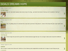 Tablet Screenshot of goalsdreamshope.blogspot.com