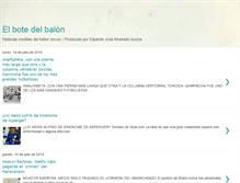 Tablet Screenshot of elbotedelbalon.blogspot.com