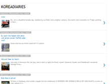 Tablet Screenshot of koreadiaries.blogspot.com