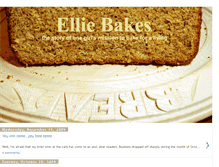 Tablet Screenshot of elliebakes.blogspot.com