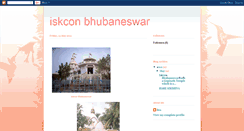 Desktop Screenshot of iskconbhubaneswar.blogspot.com