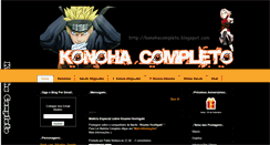 Desktop Screenshot of konohacompleto.blogspot.com