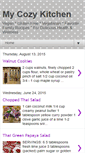 Mobile Screenshot of mycozykitchen.blogspot.com
