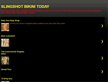 Tablet Screenshot of bikerslingshotbikini.blogspot.com