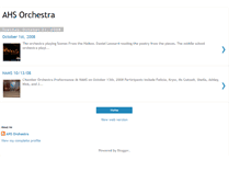 Tablet Screenshot of ahsorchestra.blogspot.com