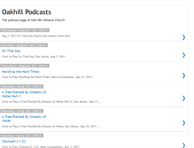 Tablet Screenshot of oakhillcma.blogspot.com