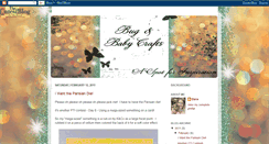 Desktop Screenshot of bugandbabycrafts.blogspot.com