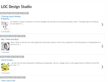 Tablet Screenshot of locdesignstudio.blogspot.com