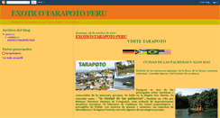 Desktop Screenshot of exoticotarapotoperu.blogspot.com