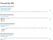 Tablet Screenshot of forwardmysms.blogspot.com