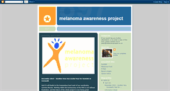 Desktop Screenshot of melanomaawarenessproject.blogspot.com