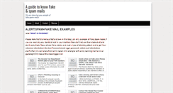 Desktop Screenshot of fakeemail.blogspot.com