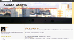 Desktop Screenshot of alentoatento.blogspot.com