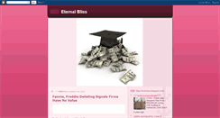 Desktop Screenshot of eternal-bliss11.blogspot.com