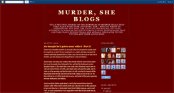 Desktop Screenshot of murdersheblogs.blogspot.com