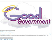Tablet Screenshot of goodgovernmentga.blogspot.com