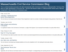 Tablet Screenshot of masscivilservicecommissionblog.blogspot.com