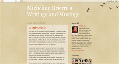 Desktop Screenshot of michelinebrierre.blogspot.com