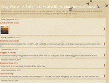 Tablet Screenshot of blogwave.blogspot.com