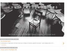 Tablet Screenshot of fourperspectives.blogspot.com