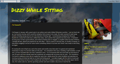 Desktop Screenshot of dizzywhilesitting.blogspot.com