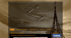 Desktop Screenshot of kirolak-cmgazteiz.blogspot.com