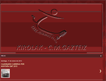 Tablet Screenshot of kirolak-cmgazteiz.blogspot.com