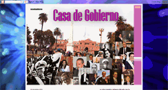 Desktop Screenshot of casadegobierno.blogspot.com