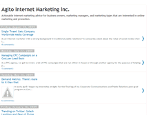 Tablet Screenshot of agitointernetmarketing.blogspot.com