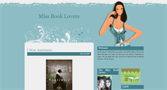 Desktop Screenshot of missbooklover.blogspot.com