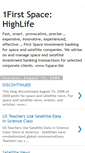 Mobile Screenshot of firstspace.blogspot.com