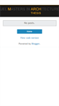 Mobile Screenshot of m-arch-thesis.blogspot.com