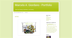 Desktop Screenshot of marcelagiordano.blogspot.com