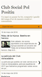 Mobile Screenshot of clubsocialpolpositiu.blogspot.com