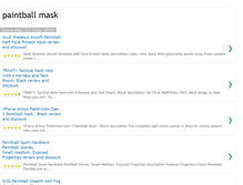 Tablet Screenshot of paintballmasks.blogspot.com