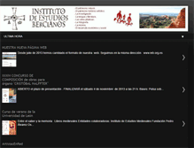 Tablet Screenshot of estudiosbercianos.blogspot.com