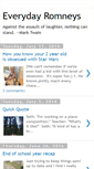 Mobile Screenshot of everydayromneys.blogspot.com